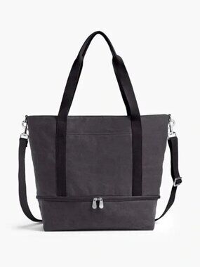 Lo & Sons Gray Catalina Deluxe Small Tote Travel Vacation Carry On Functional